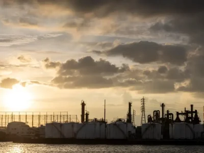 Portable Toilets at Oil Fields